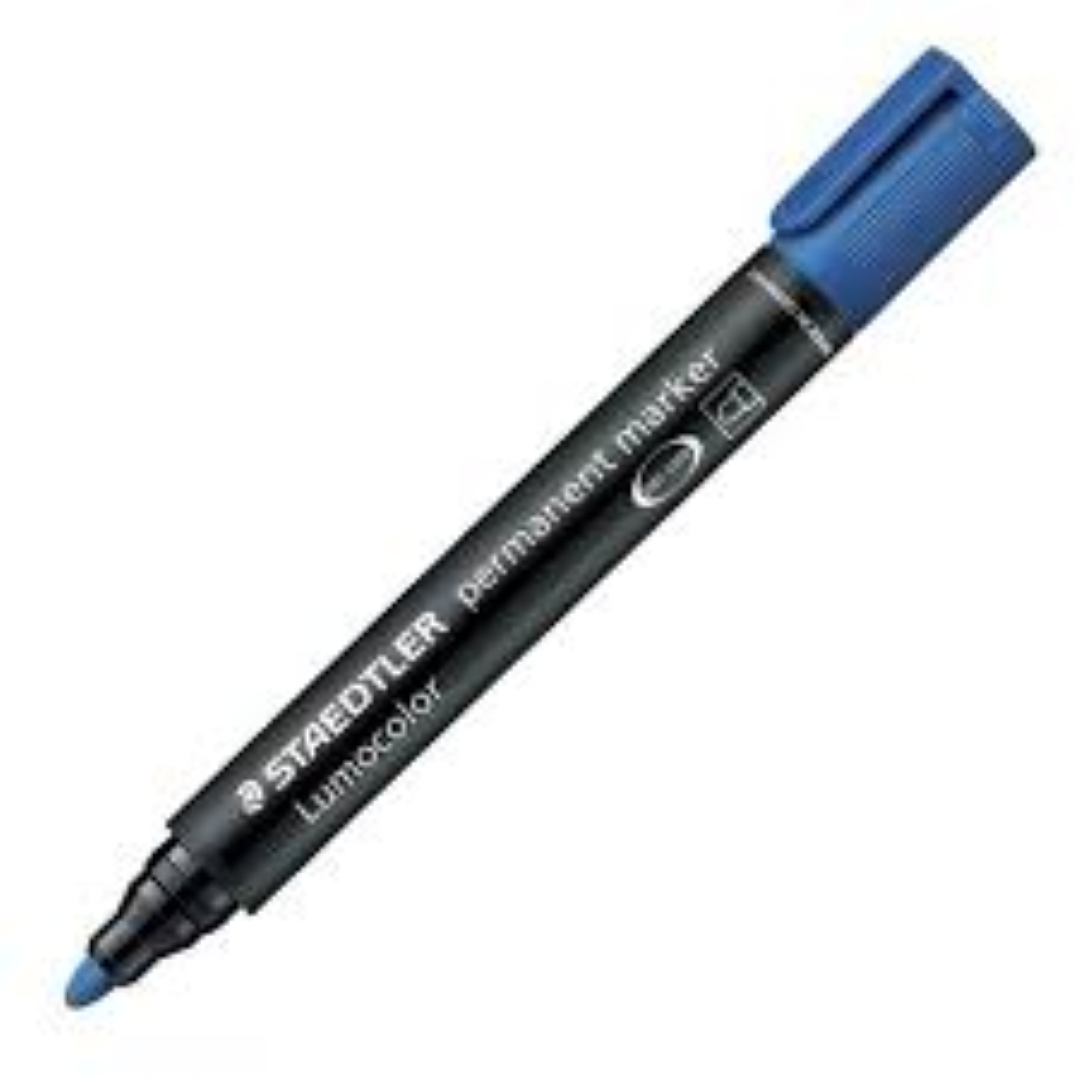 STAEDTLER PERM MARKER ROUND 352-3 BLU